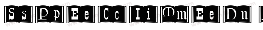 specimen Anton字体转换